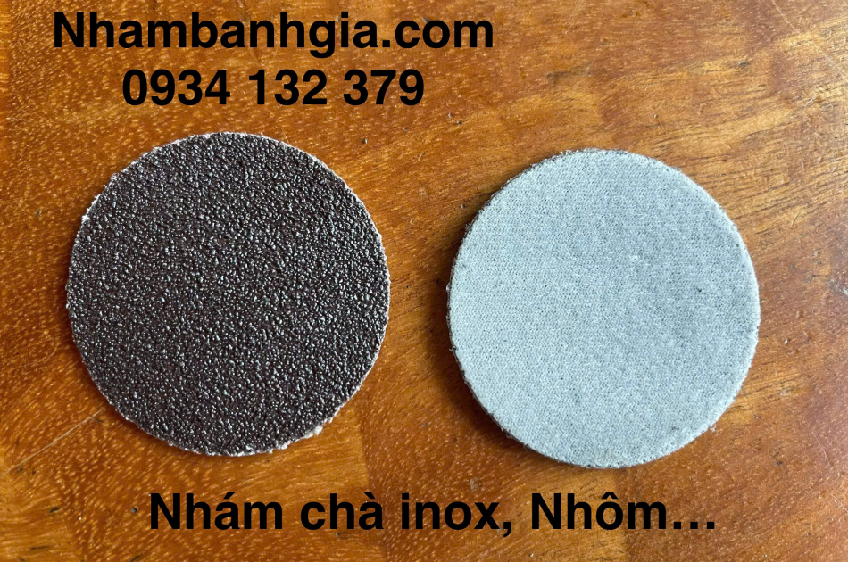 Nhám tròn nỉ 2