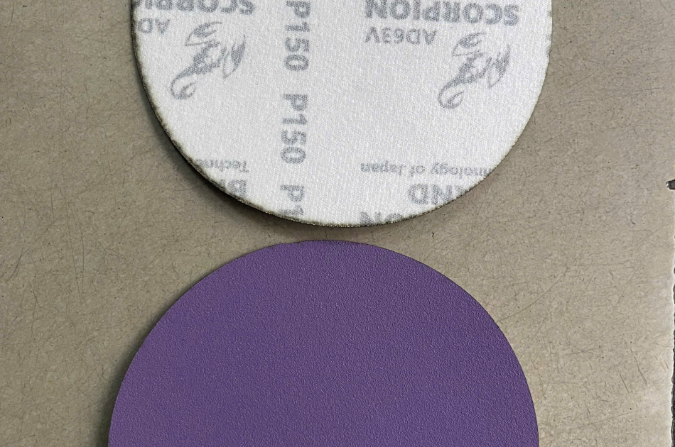 nhám tròn nỉ bò cạp, AD63V, SCORPION BRAND